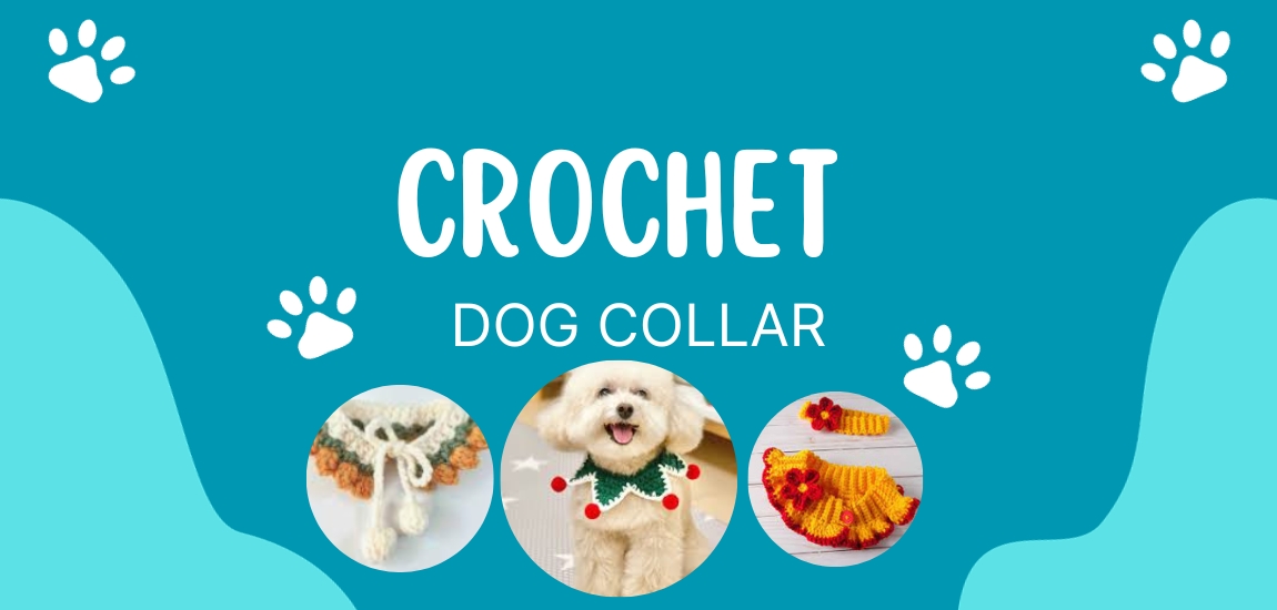 how to crochet a dog collar